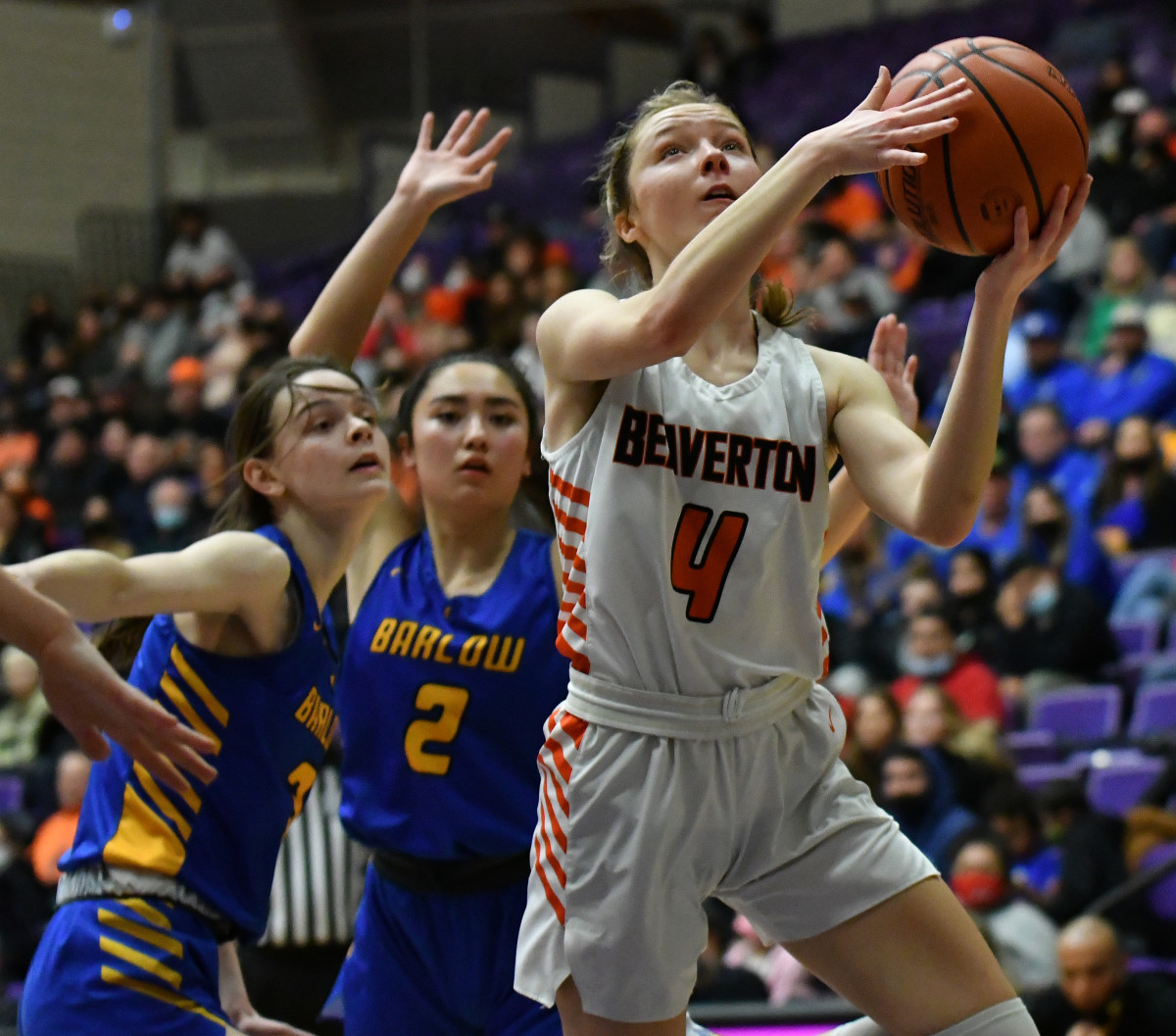 Beaverton Barlow girls basketball Taylor Balkom 36